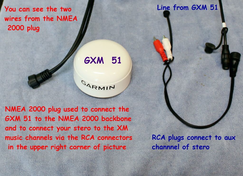 How to hook up XM radio to Garmin 5212 The Hull Truth Boating and